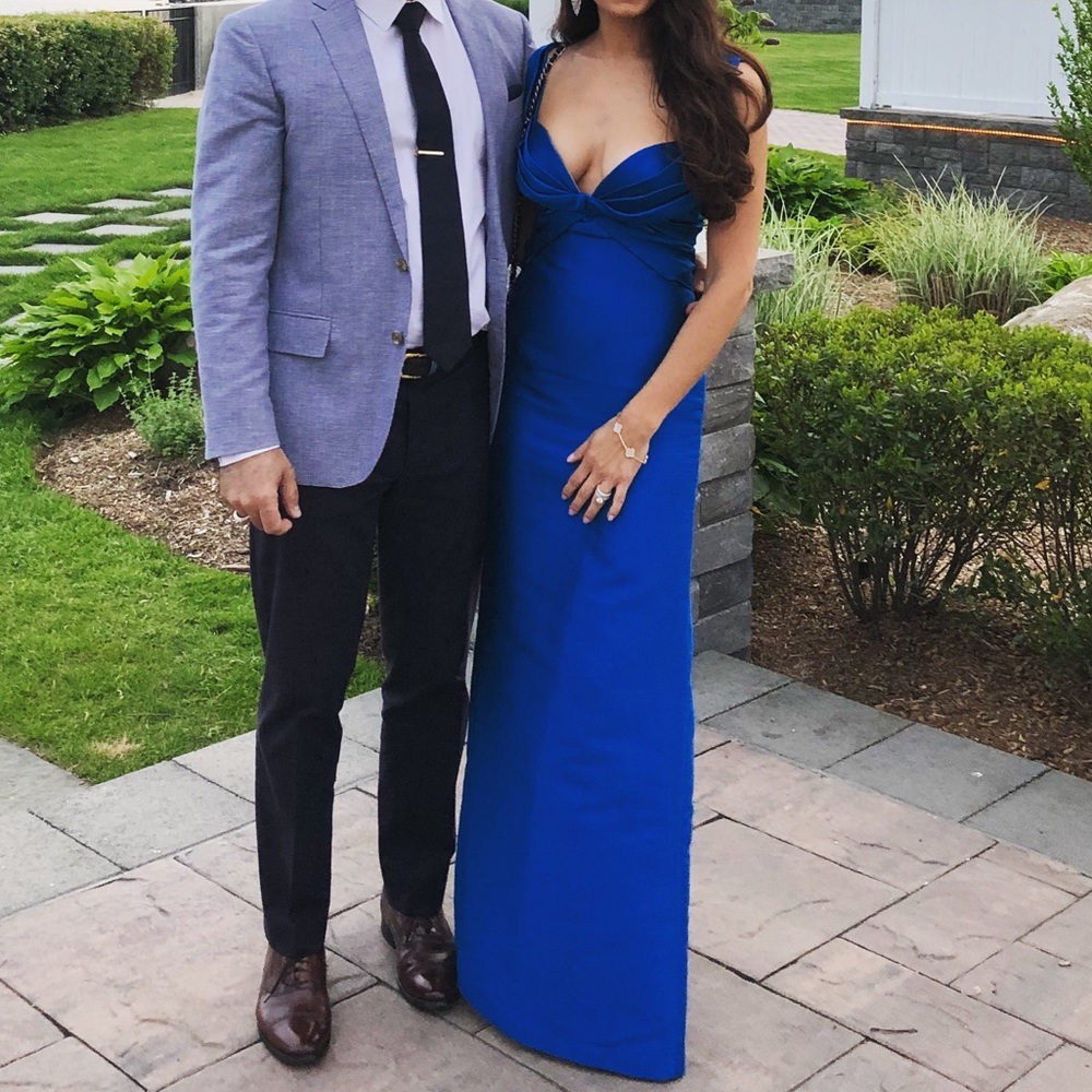 Dsquared2 designer dress high back slit